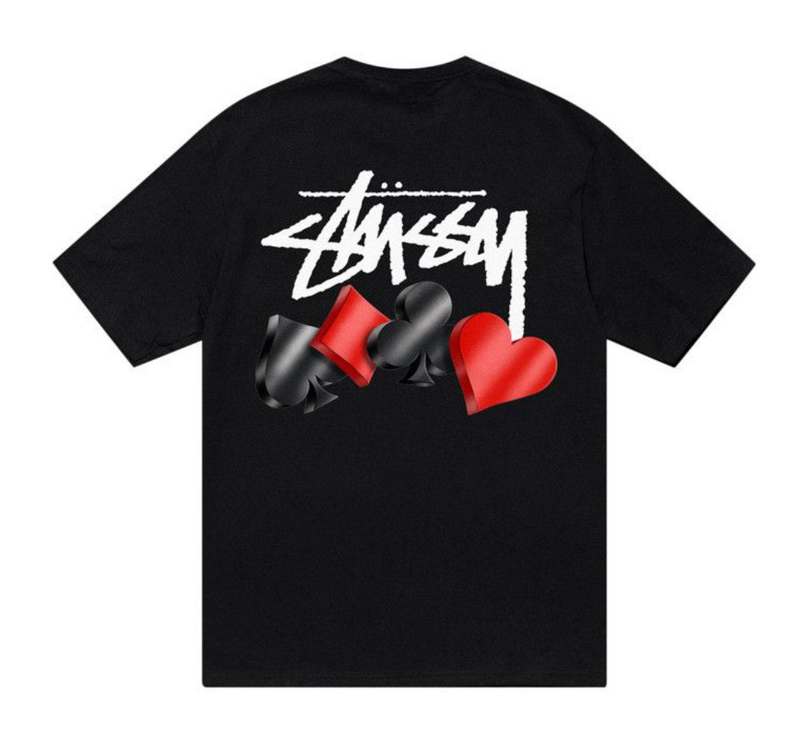 T-Shirt Stüssy Suits Black