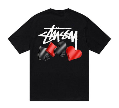 T-Shirt Stüssy Suits Black