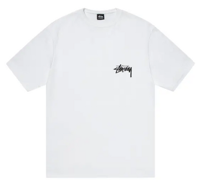 T-Shirt Stüssy Withered Flower White